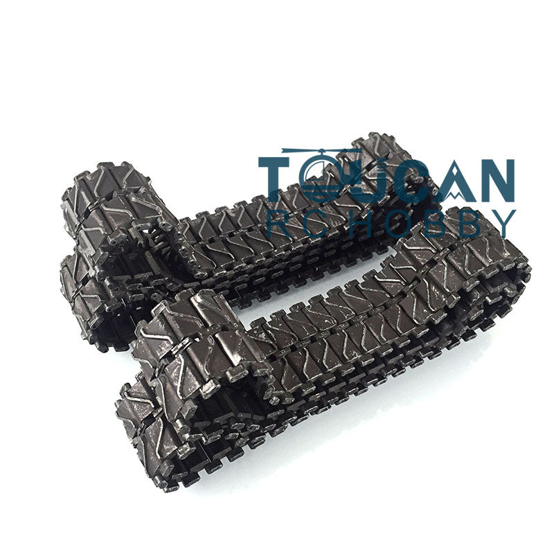 Metal Tracks Paired Linkages Sprockets Driving Wheels Idlers Suspension Bars For Henglong 1/16 Scale USA M26 Pershing RC Tank 3838 Spare Parts
