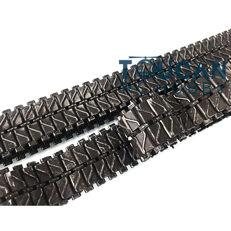 Metal Tracks Paired Linkages Sprockets Driving Wheels Idlers Suspension Bars For Henglong 1/16 Scale USA M26 Pershing RC Tank 3838 Spare Parts