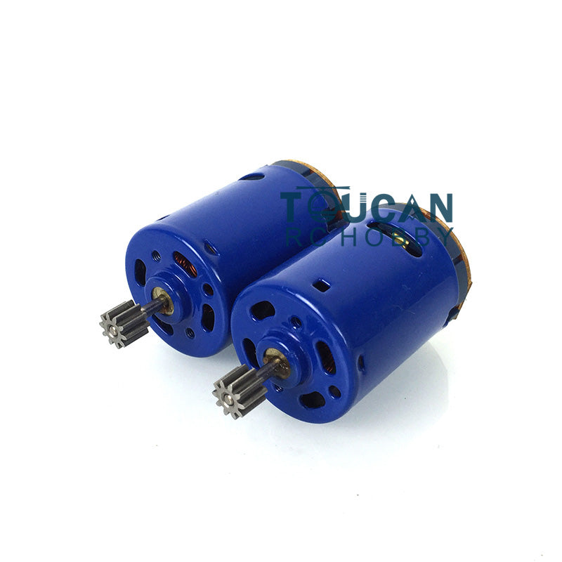 IN Stock Henglong 1/16 Blue Motors 1 Pair without Wire for Ultimate II Driving Gearbox Radio Control RC Tank Model Upgrade Spare Part