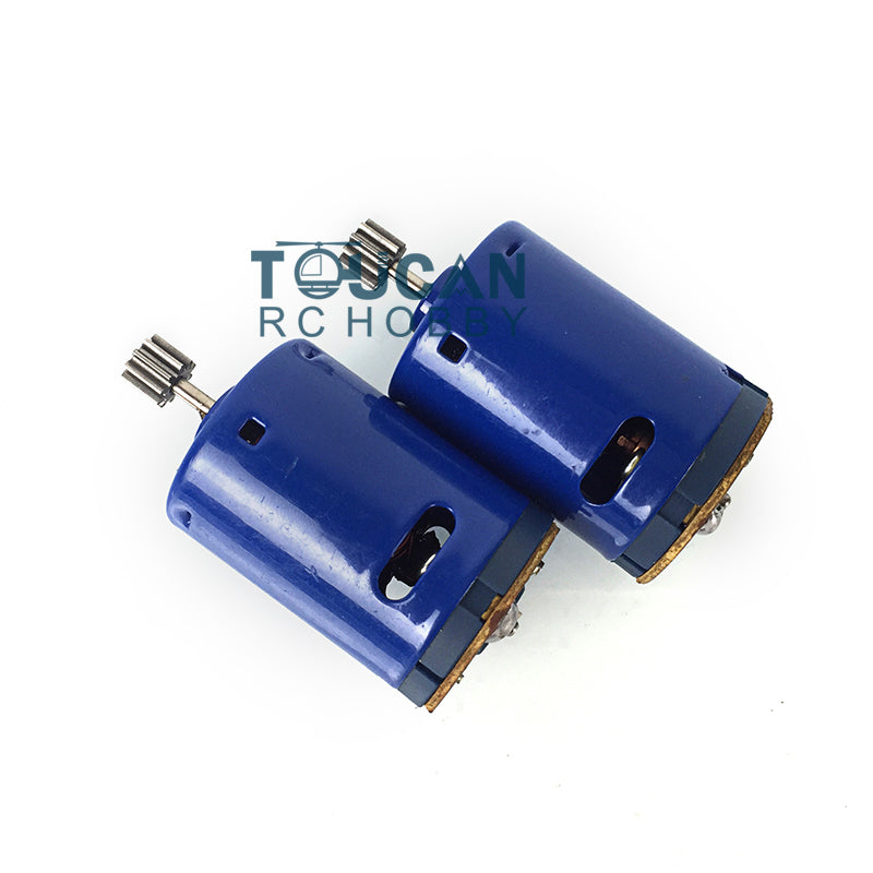IN Stock Henglong 1/16 Blue Motors 1 Pair without Wire for Ultimate II Driving Gearbox Radio Control RC Tank Model Upgrade Spare Part