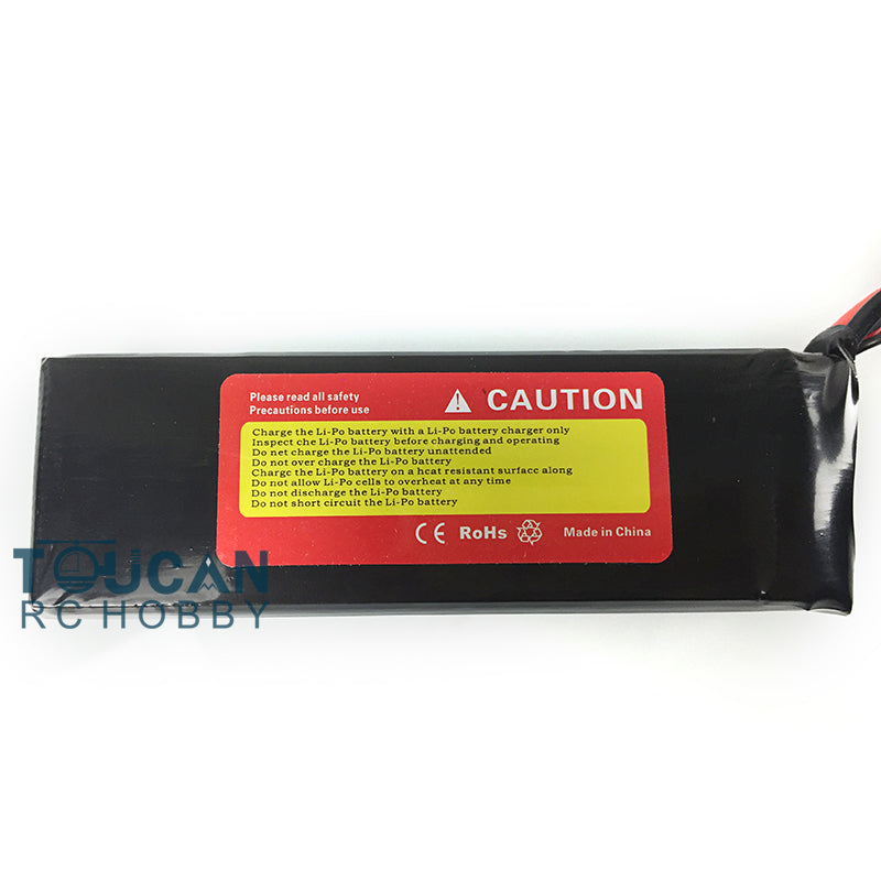 IN Stock 1/16 Henglong 7.4V 7000MAH Lipo Battery With XT60 Charger Plug Balanced Charging Board Electronic Parts For 3818/3819 RC Tank Model
