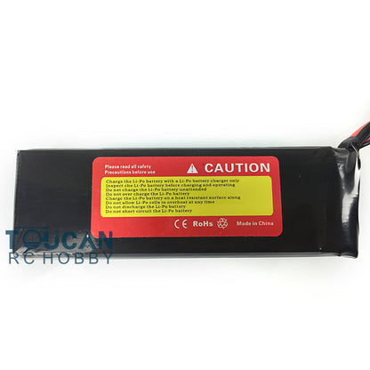 IN Stock 1/16 Henglong 7.4V 7000MAH Lipo Battery With XT60 Charger Plug Balanced Charging Board Electronic Parts For 3818/3819 RC Tank Model