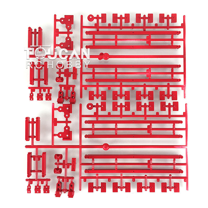 TOUCAN RC HOBBY  20ft 40ft Painted Container Box Metal Frame for 1/14ya Tractor Truck Remote Control Trailer Model Car