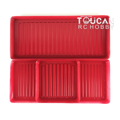 TOUCAN RC HOBBY  20ft 40ft Painted Container Box Metal Frame for 1/14ya Tractor Truck Remote Control Trailer Model Car