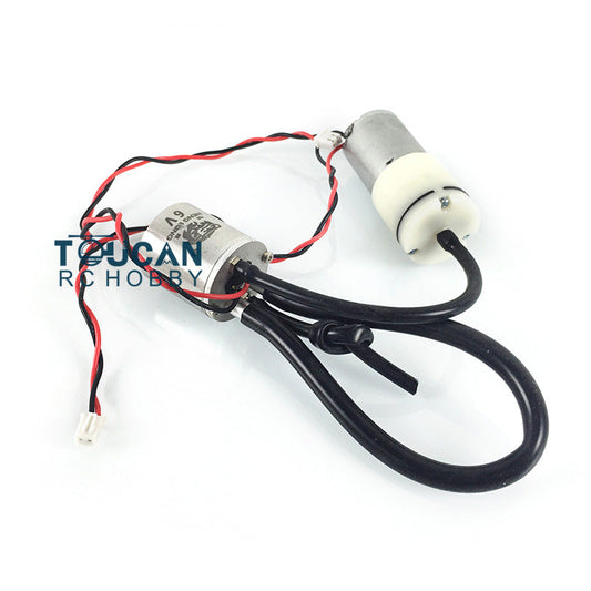 TOUCAN RC HOBBY Henglong 1/16 Scale 6.0S 7.0 7.1Version RC Tank Model Parts Metal Smoke Gearbox Unit 6V Smoker for RC Hobby Car Model DIY