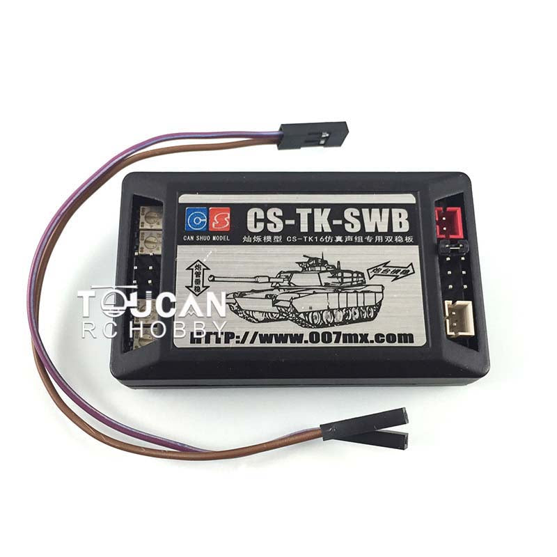 HengLong 1/16 Scale Remote Control RC Tank Upgrade Modify Refit SWB Stabilizer Vector Shooting Board for TK16 Only with Wires