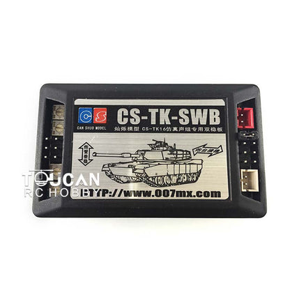 HengLong 1/16 Scale Remote Control RC Tank Upgrade Modify Refit SWB Stabilizer Vector Shooting Board for TK16 Only with Wires
