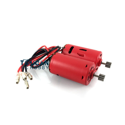 IN Stock Henglong 1/16 Scale Red Motors 1Pair with Wires for Metal Driving Gearbox 6.0 Radio Control RC Tank Model DIY Spare Parts