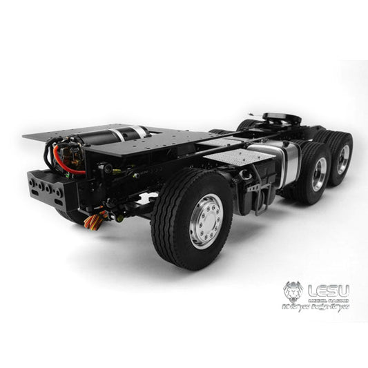 TOUCAN RC HOBBY LESU 6x6/6x4 Metal Chassis 20130016-A/B with 2 Speed Transmission for 1/14 DIY TAMIYA 3363 1851 Tractor Truck Model Spare Part