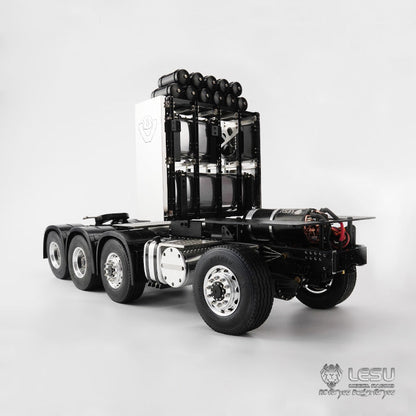 TOUCAN RC HOBBY LESU 1/14 8*8 Metal Heavy-duty Chassis Radio Controlled R620 Servos Gearbox Motor SAVOX DIY Tractor Truck Cars Hobby Model Motor Servo