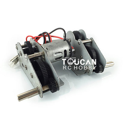 RC Tank Steel Gearbox ML 49mm 59mm HL 49mm 59mm For 6.0 7.0 Henglong 1/16 Remote Control Military Vehicle Model Accessories
