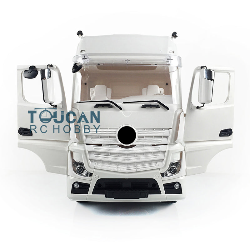 Toucanrc 1/14 3-Achsen DIY RC Traktor LKW KIT Modell Motor Open Door Car für TAMIYA Fernbedienung Fahrzeuge