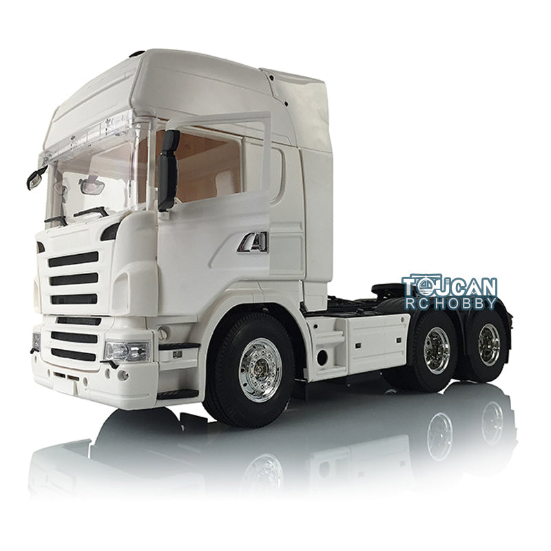 TOUCAN RC HOBBY  1/14 RC Vehicles Highline 6*4 3Axles Tractor Truck KIT Motor for Remote Control Model Car