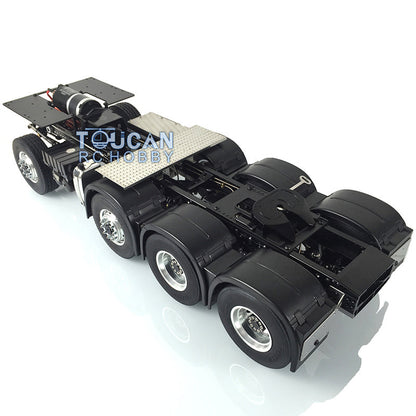 TOUCAN RC HOBBY 1/14 LESU 8x8 Remote Controlled Assembled Metal Chassis Lock Servos Motor Equipment Rack Part DIY TAMIYE Tractor Truck Cars