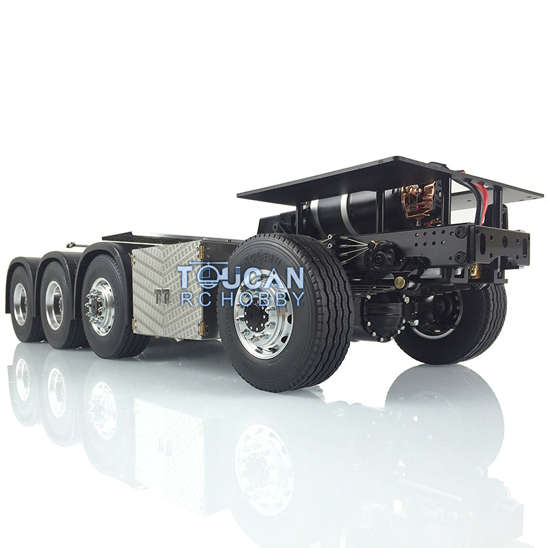 TOUCAN RC HOBBY 1/14 LESU 8x8 Remote Controlled Assembled Metal Chassis Lock Servos Motor Equipment Rack Part DIY TAMIYE Tractor Truck Cars