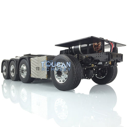 TOUCAN RC HOBBY 1/14 LESU 8x8 Remote Controlled Assembled Metal Chassis Lock Servos Motor Equipment Rack Part DIY TAMIYE Tractor Truck Cars