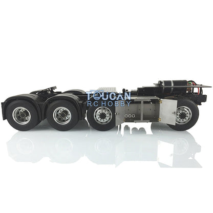 TOUCAN RC HOBBY 1/14 LESU 8x8 Remote Controlled Assembled Metal Chassis Lock Servos Motor Equipment Rack Part DIY TAMIYE Tractor Truck Cars