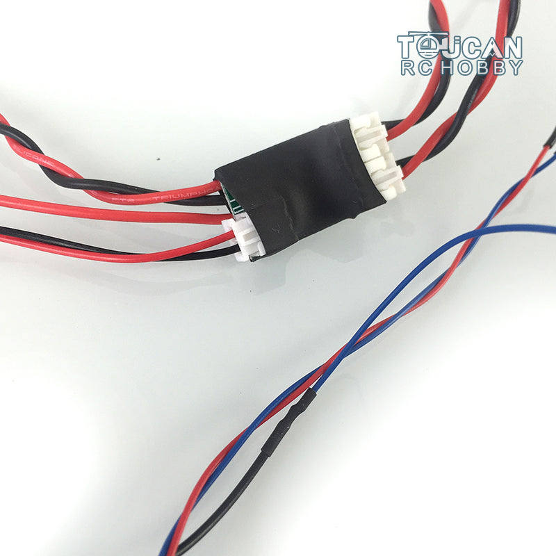 IN Stock AirSoft Open Fire Barrel Smoke Barrel Flash Modification Parts for 1/16 RC Henglong Main Board RC Tank Model DIY Refit