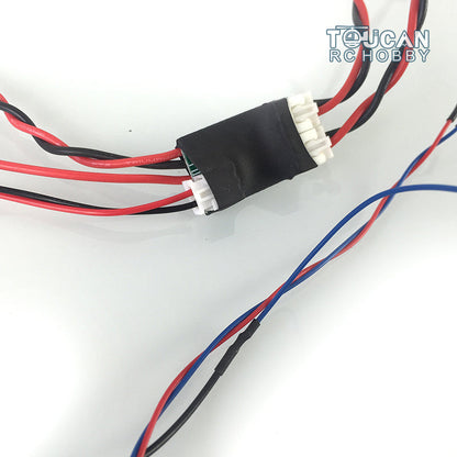 IN Stock AirSoft Open Fire Barrel Smoke Barrel Flash Modification Parts for 1/16 RC Henglong Main Board RC Tank Model DIY Refit