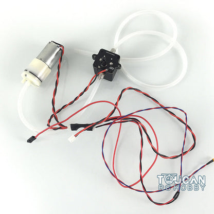 IN Stock AirSoft Open Fire Barrel Smoke Barrel Flash Modification Parts for 1/16 RC Henglong Main Board RC Tank Model DIY Refit