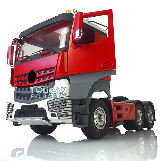 Toucanrc Painted 1/14 RC Tractor Truck 6*4 KIT 35T Motor DIY Model for Toys Vehicles