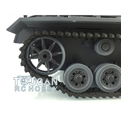 Henglong 1/16 TK7.0 Profession Panzer III L RTR RC Tank 3848 IR BB 360 Degrees Turret Smoke Metal Tracks Sprockets Idlers Road Wheels Gearbox