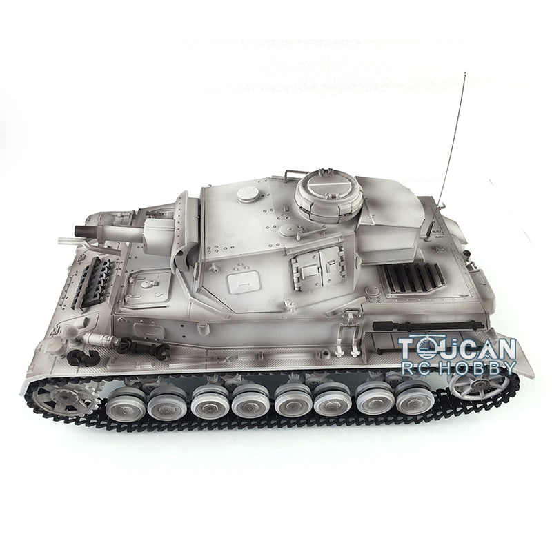Henglong 1/16 TK7.0 Promotion 3858 German Panzer IV F RTR RC Tank Infrared Combat BB Unit Smoke Metal Tracks Sprockets Idlers Wheels Gearbox