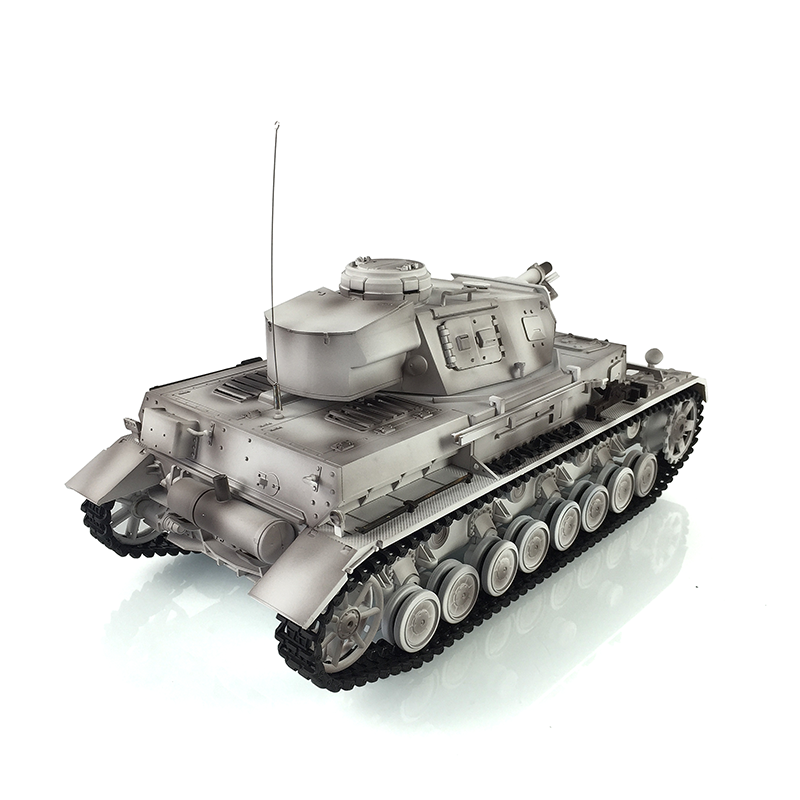 Henglong 1/16 TK7.0 Promotion German Panzer IV F RTR RC Tank 3858 360 Degrees Turret Smoke IR BB Metal Tracks Sprockets Idlers Road Wheels Gearbox Tracks