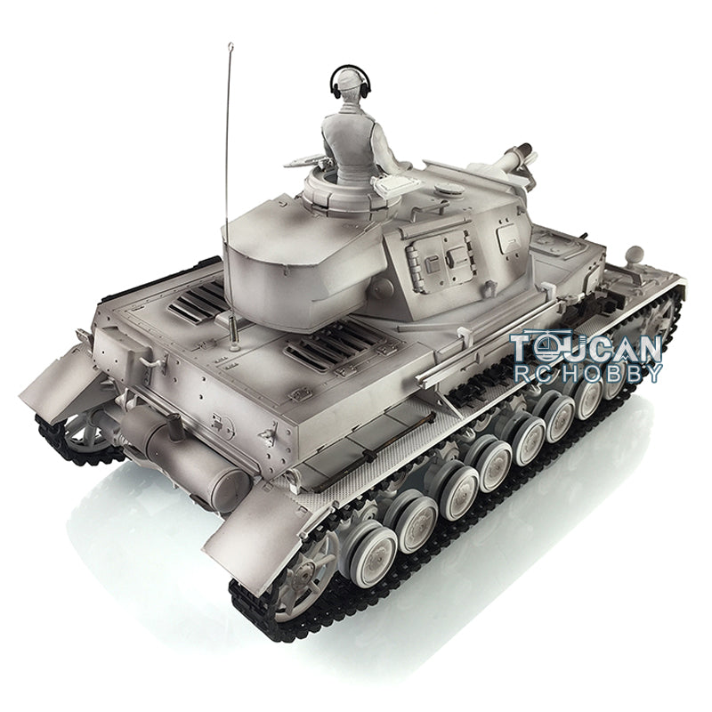 Henglong 1/16 TK7.0 Promotion 3858 German Panzer IV F RTR RC Tank Infrared Combat BB Unit Smoke Metal Tracks Sprockets Idlers Wheels Gearbox
