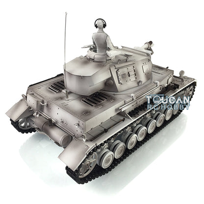 Henglong 1/16 TK7.0 Promotion 3858 German Panzer IV F RTR RC Tank Infrared Combat BB Unit Smoke Metal Tracks Sprockets Idlers Wheels Gearbox