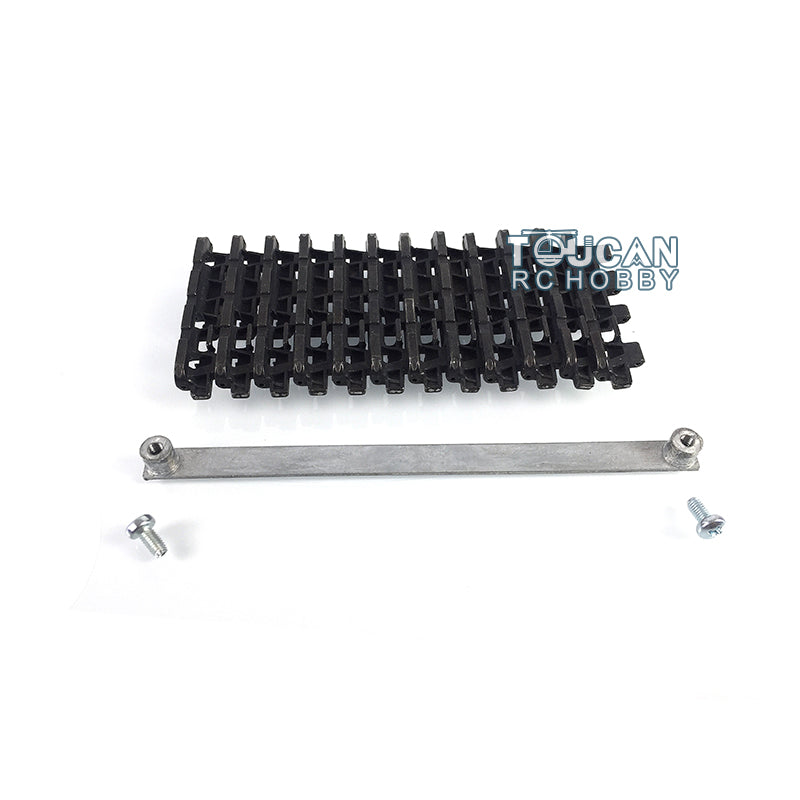 Metal Tracks Idler Sprockets Front Armour Guard Plate Ajusters Bearings For Henglong 1/16 German Tiger I 3818 Panther RC Tank DIY Parts