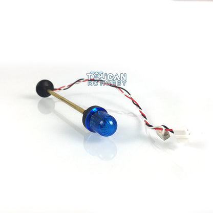 IN Stock Henglong LED Flashing Warning Light Caution Lamp for 1/16 Remote Control Tank DIY Radio System Vehicle Model Accessories