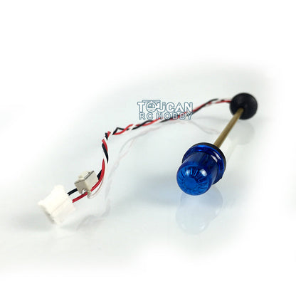 IN Stock Henglong LED Flashing Warning Light Caution Lamp for 1/16 Remote Control Tank DIY Radio System Vehicle Model Accessories