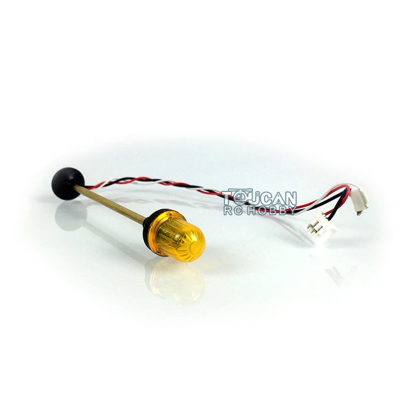 IN Stock Henglong LED Flashing Warning Light Caution Lamp for 1/16 Remote Control Tank DIY Radio System Vehicle Model Accessories
