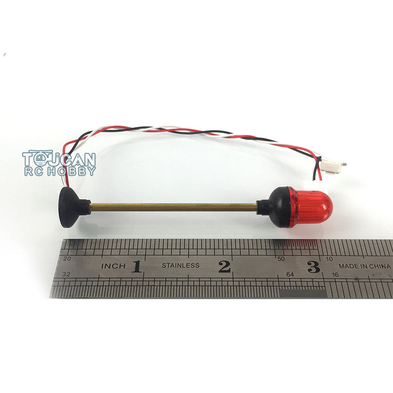 IN Stock Henglong LED Flashing Warning Light Caution Lamp for 1/16 Remote Control Tank DIY Radio System Vehicle Model Accessories