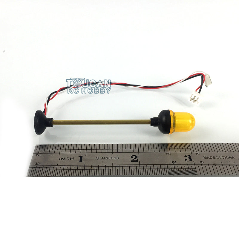 IN Stock Henglong LED Flashing Warning Light Caution Lamp for 1/16 Remote Control Tank DIY Radio System Vehicle Model Accessories