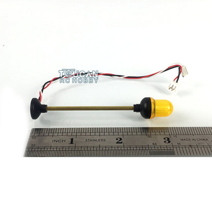 IN Stock Henglong LED Flashing Warning Light Caution Lamp for 1/16 Remote Control Tank DIY Radio System Vehicle Model Accessories