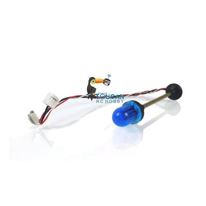 Henglong LED Flashing Warning Light Caution Lamp DIY For 1/16 RC Tank Remote Control Construction Military Vehicle Model Accessories