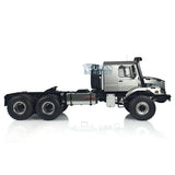 Free Fast Shipping JDM 1/14 Metal 6X6 Remote Control Off Road Tractor Truck 2Speed Gearbox Differential Axles Metal Chassis No Battery