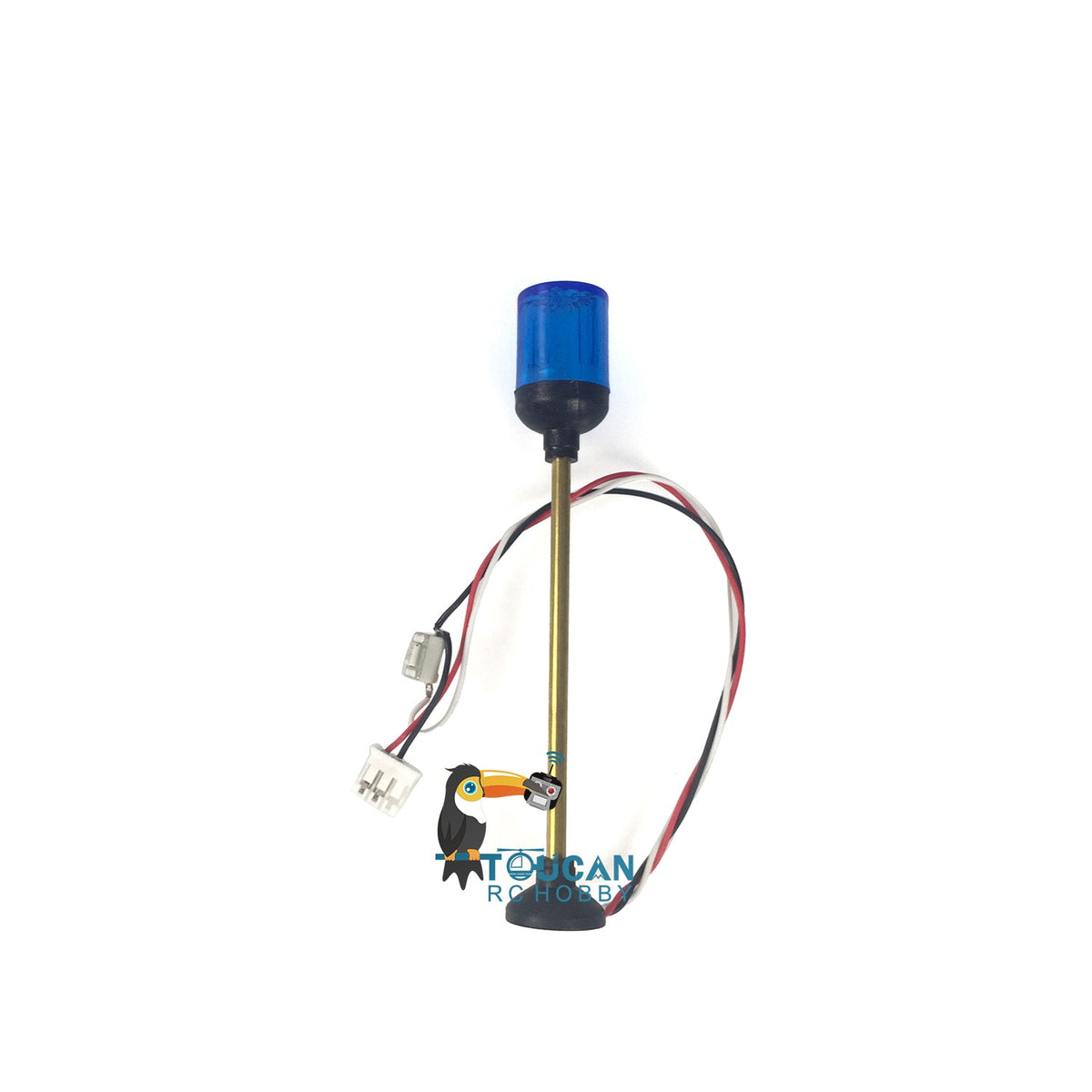Henglong LED Flashing Warning Light Caution Lamp DIY For 1/16 RC Tank Remote Control Construction Military Vehicle Model Accessories