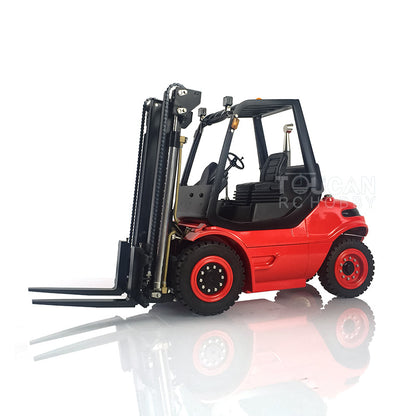 TOUCAN RC HOBBY LESU 1/14 RC Hydraulic Forklift Transfer Car Painted RTR Truck Motor Light Battery Radio System Remote Control Vehicles
