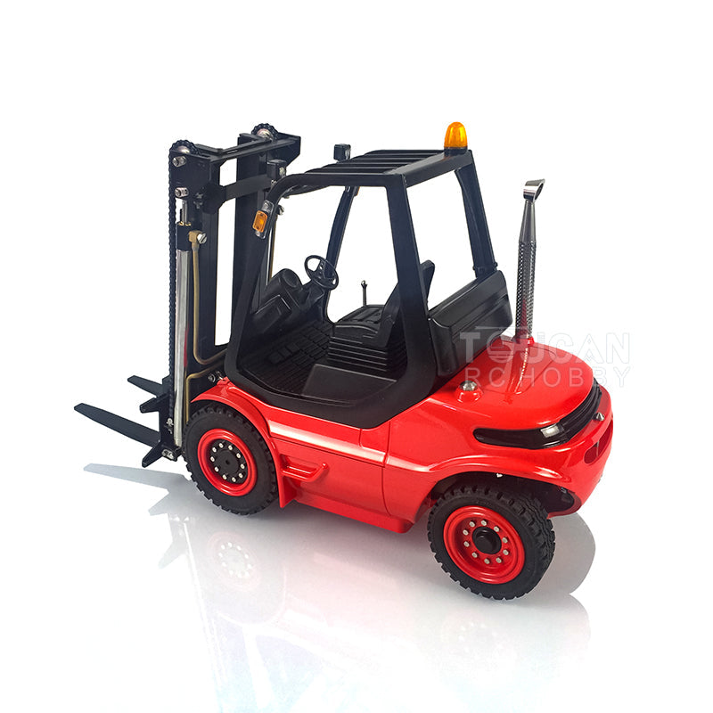 TOUCAN RC HOBBY LESU 1/14 RC Hydraulic Forklift Transfer Car Painted RTR Truck Motor Light Battery Radio System Remote Control Vehicles