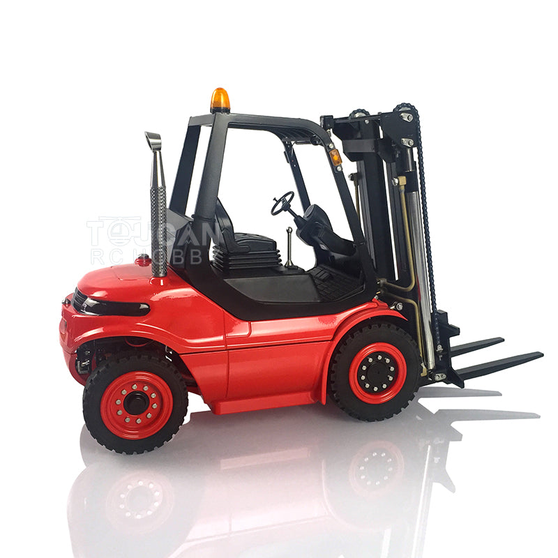 TOUCAN RC HOBBY LESU 1/14 RC Hydraulic Forklift Transfer Car Painted RTR Truck Motor Light Battery Radio System Remote Control Vehicles