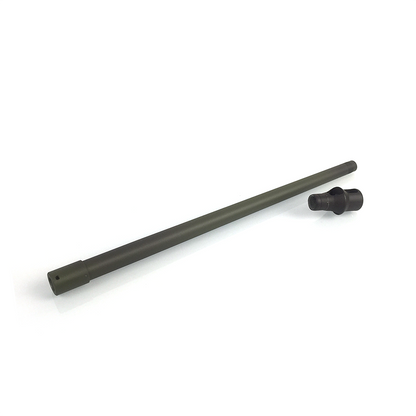Metal Telescopic shooting Long Barrel Without Shooting Gearbox Wires For HL 1/16 3898 USA M4A3 Sherman RC Tank Model Parts
