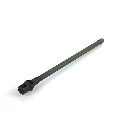 Metal Telescopic shooting Long Barrel Without Shooting Gearbox Wires For HL 1/16 3898 USA M4A3 Sherman RC Tank Model Parts