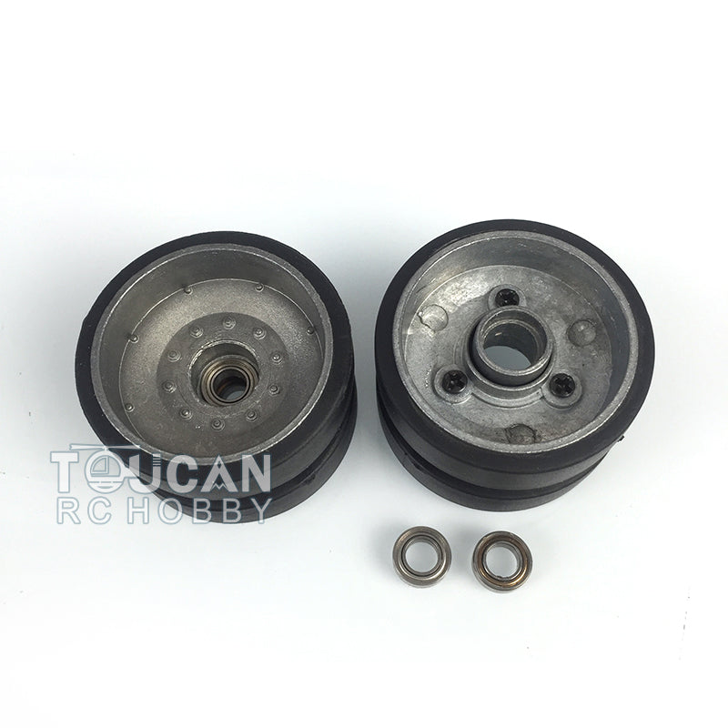 HL Metal Idlers Adjusters Driving Axle Bearings For 1/16 Scale USA M1A2 Abrams RC Tank 3918 Metal Tracks Replacement Parts