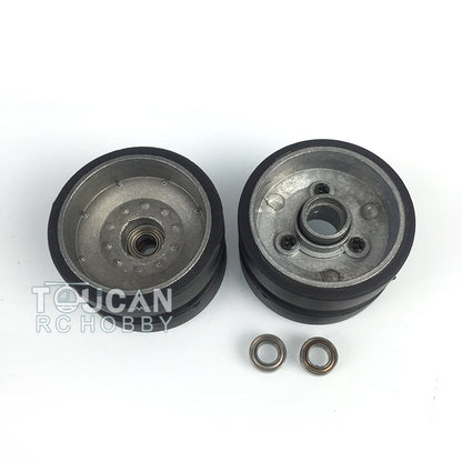 HL Metal Idlers Adjusters Driving Axle Bearings For 1/16 Scale USA M1A2 Abrams RC Tank 3918 Metal Tracks Replacement Parts