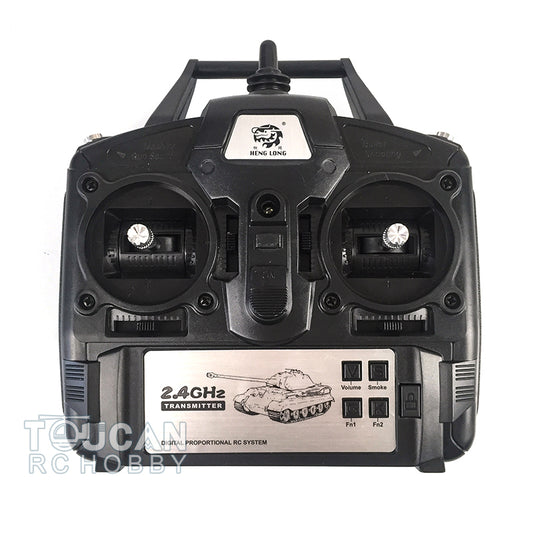 IN Stock Henglong 1/16 Scale 7.0 RC Tank Model Universal Part 2.4Ghz 7.0 Generation Transmitter Radio Controller Remote Controller