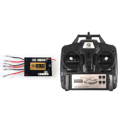 1/16 Scale Henglong Radio Control Tank Model 2.4Ghz 7.0 Generation Transmitter Main Board Motherboard T90 and Tiger I Sound