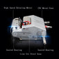 Henglong 1/16 Double Flow CNC Metal Gearbox L65mm 55mm H65mm 60mm With Gear Ratio 1/39 For RC Metal Tank Vehicle Accessory
